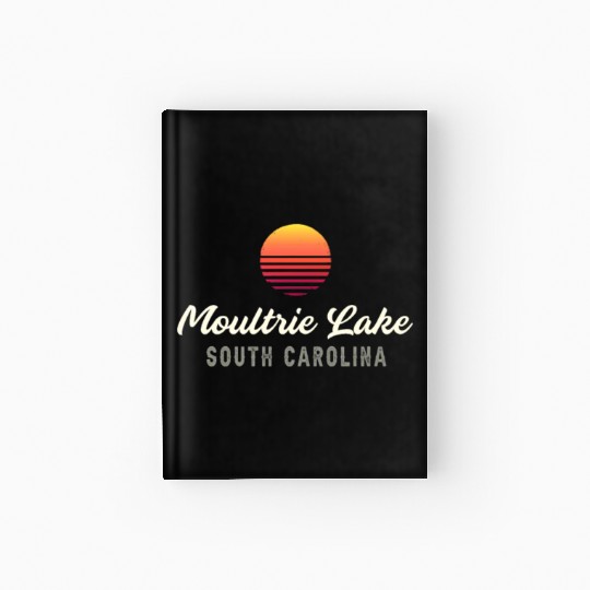 Moultrie Lake,SOUTH CAROLINA Bass Fishing Hardcover Journal