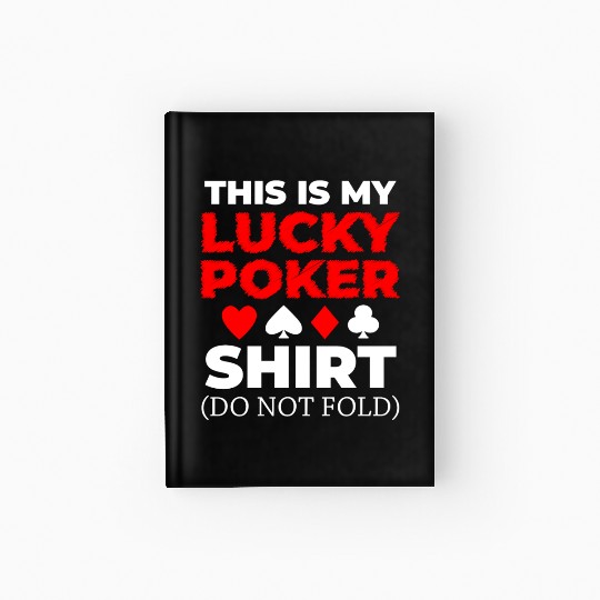 Card Game Blackjack Win Play Hardcover Journal