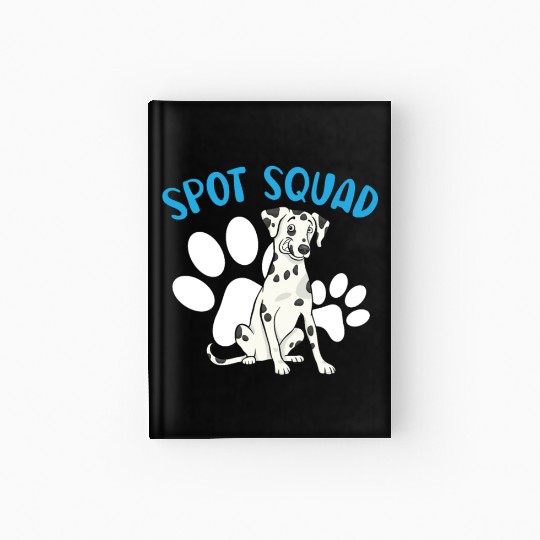Spot Squad Paw Love Puppy Breeder Dalmatian Dog Hardcover Journal