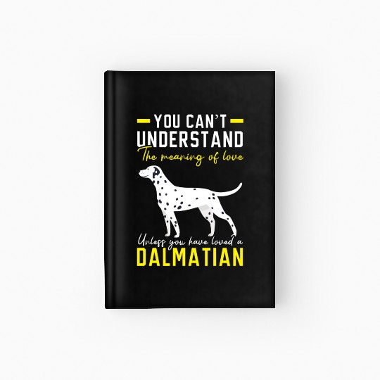 Spot Squad Paw Love Puppy Breeder Dalmatian Dog Hardcover Journal