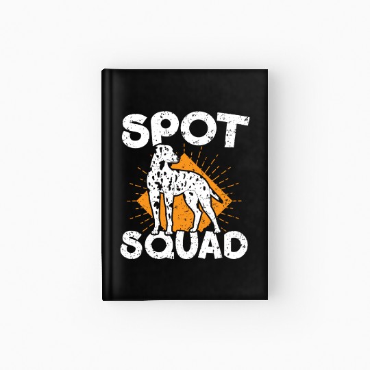 Spot Squad Paw Love Puppy Breeder Dalmatian Dog Hardcover Journal