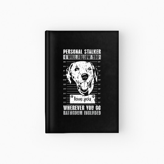 Spot Squad Paw Love Puppy Breeder Dalmatian Dog Hardcover Journal