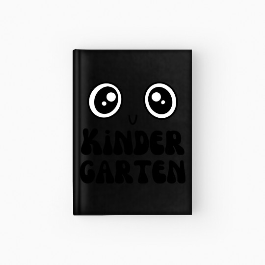 Groovy Hello Kindergarten Vibes Retro Hardcover Journal
