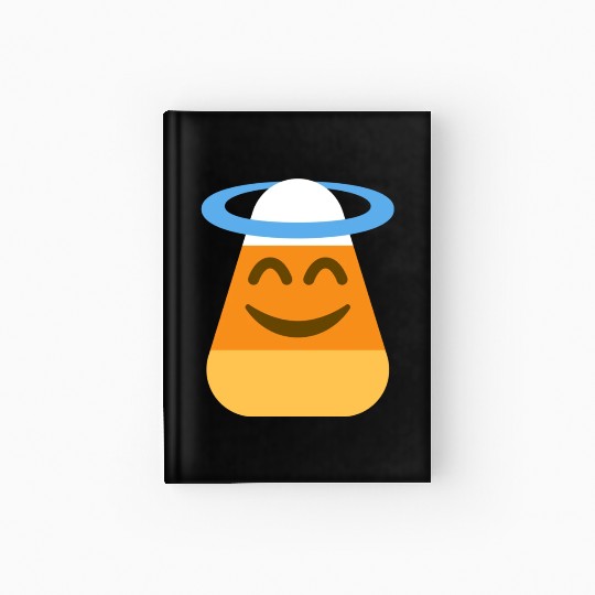 Angel Candy Corn Halloween Costume Hardcover Journal