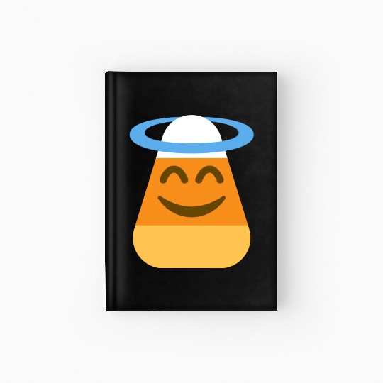 Angel Candy Corn Halloween Costume Hardcover Journal