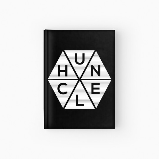 Abstract Triangle Huncle Hardcover Journal