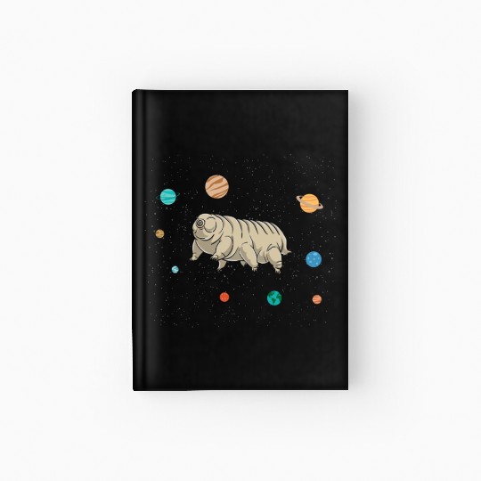 Tardigrade in Space for Tardigrade Lover Posters Hardcover Journal