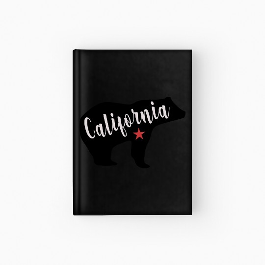California Bear Flag Hardcover Journal