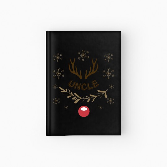 Uncle Family Christmas Matching Hardcover Journal