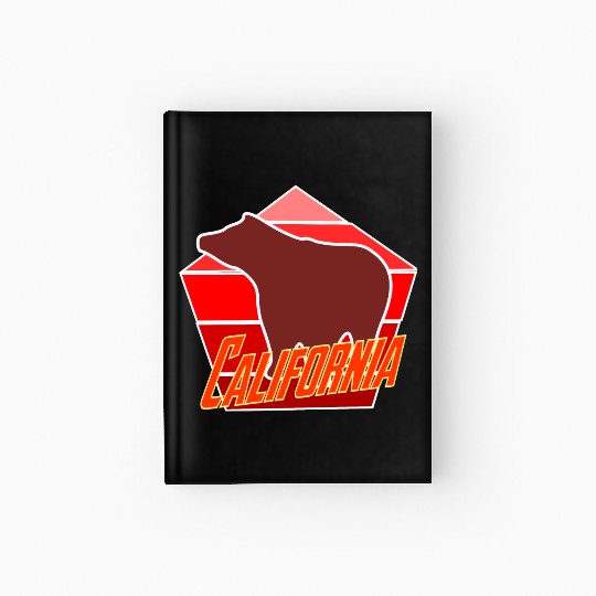 California Bear Flag Hardcover Journal
