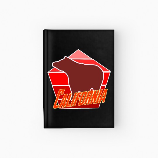 California Bear Flag Hardcover Journal