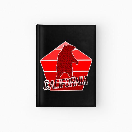 California Bear Flag Hardcover Journal