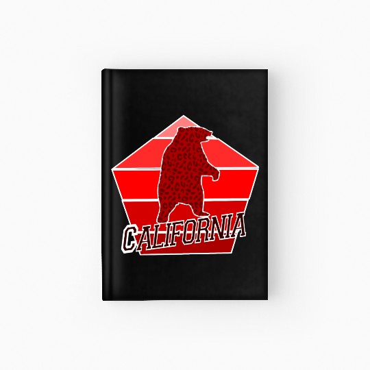 California Bear Flag Hardcover Journal