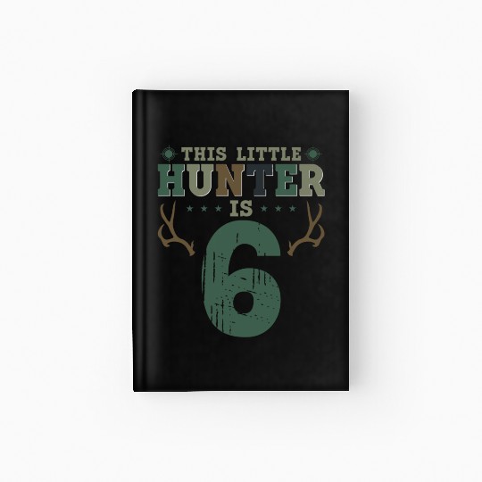 Buck Deer Hunting Hunter Kid 6th Hardcover Journal