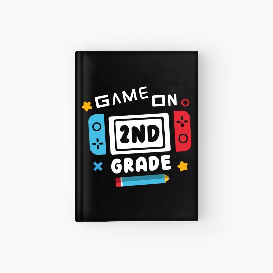 Video Game for 2nd Grade Kids Hardcover Journal