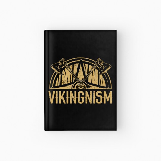 Vikingnism Scandinavian Valhalla Norsemen Viking Hardcover Journal