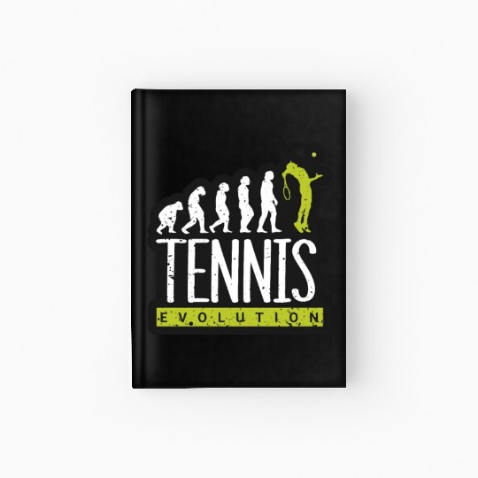 Tennis Player Present Tennis Club Coach Sport Hardcover Journal