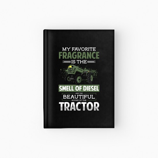 Harvester Agriculture Farm Diesel Hardcover Journal