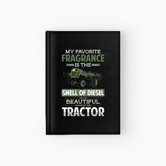 Harvester Agriculture Farm Diesel Hardcover Journal
