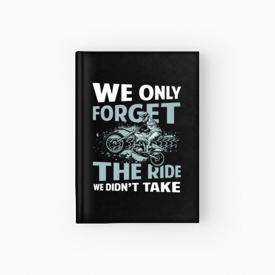 Dirt Bike Racing Dirt Hardcover Journal