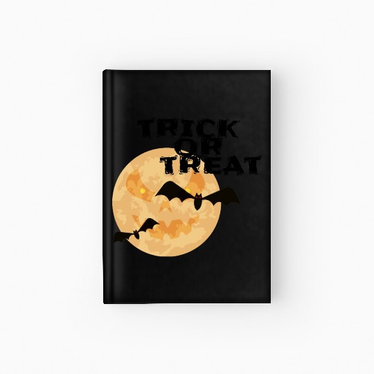 Trick or treat Halloween Hardcover Journal