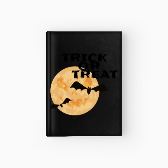 Trick or treat Halloween Hardcover Journal