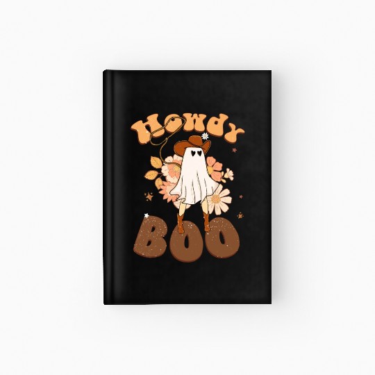 Howdy Boo Halloween Horror ,Halloween Hardcover Journal