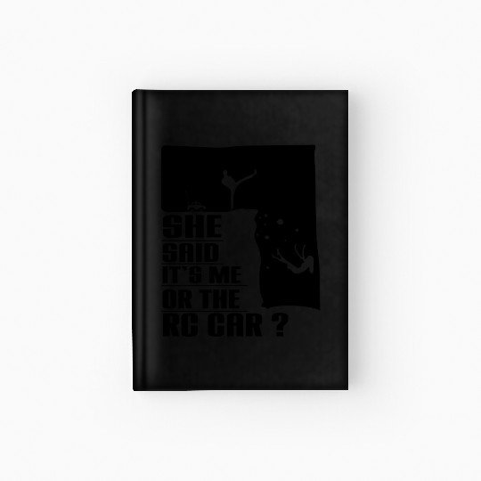 Natural Born RC car Driver Racer Remote Controlled Hardcover Journal