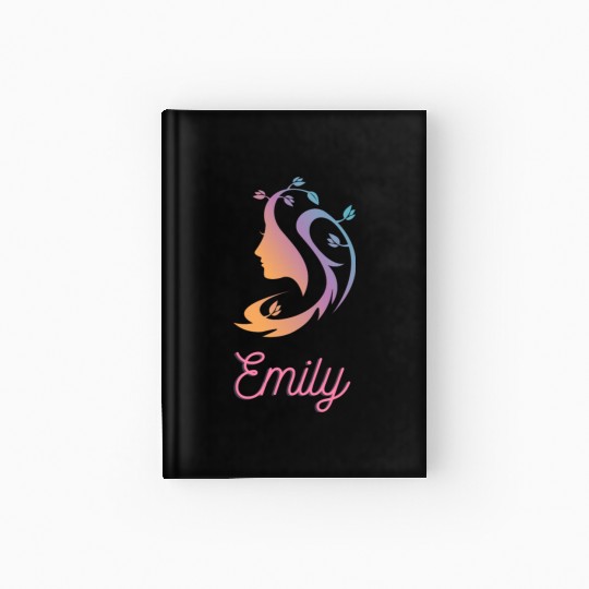 Emily Name Epic Feminine Woman, Girl, Lady, Wife Hardcover Journal