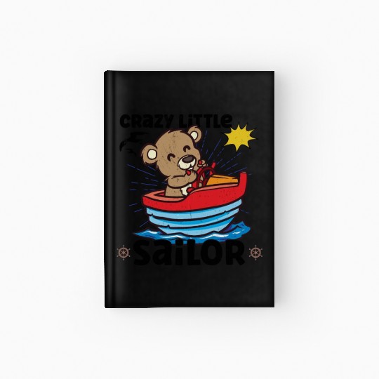 Sailing Sailboat Boating Kid Child Yacht Boat Hardcover Journal