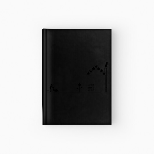 Hemp Sweet Hemp Black 3x Hardcover Journal