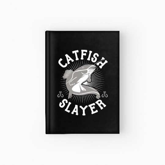 Catfish Slayer - Wels Catfish Hunter Hardcover Journal