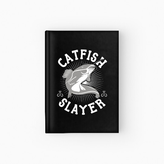 Catfish Slayer - Wels Catfish Hunter Hardcover Journal
