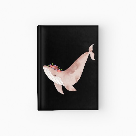 Whale Squad Whale lover Whale Graphics Hardcover Journal