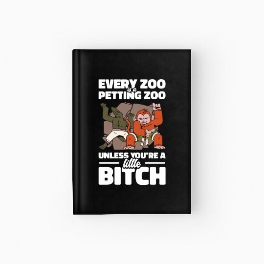 Zookeeper Petting Wildlife Zookeeping Nature Hardcover Journal