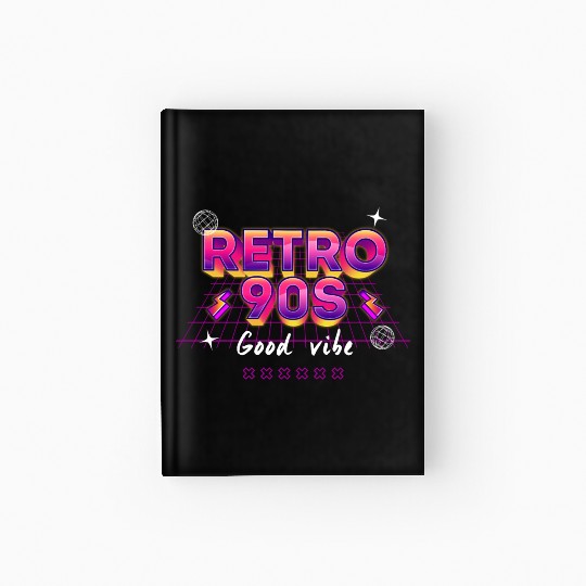 90s! - Synthwave/Retrowave/Vaporwave 90s Hardcover Journal