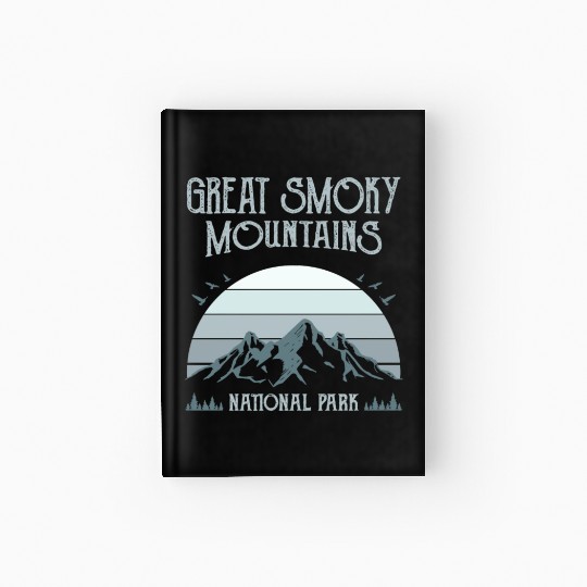 Great Smoky Mountains Vintage National Park Hardcover Journal
