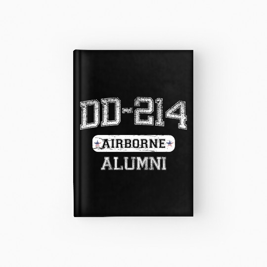 DD-214 US Airborne Alumni Hardcover Journal