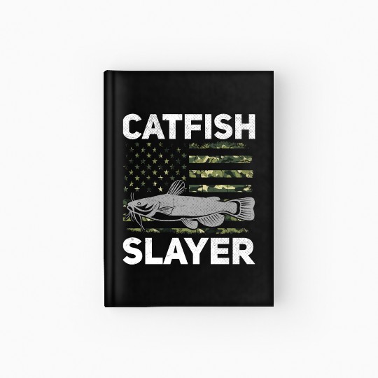 Catfish Slayer - Wels Catfish Hunter Hardcover Journal
