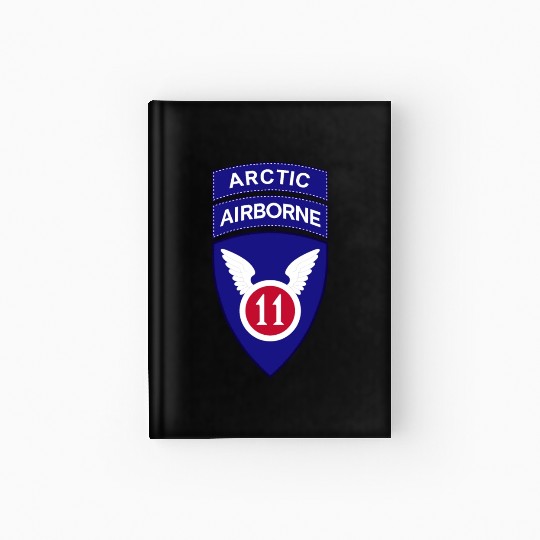 11th Airborne Division w Arctic Tab wo Txt X 300 Hardcover Journal