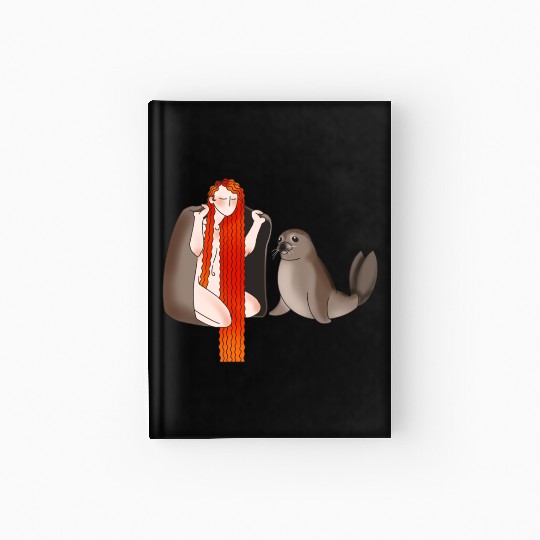 Selkie and Seal Hardcover Journal
