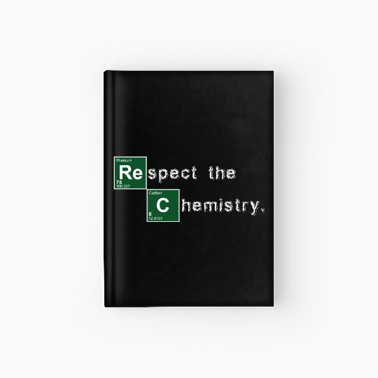 Respect the Chemistry Breaking Bad Hardcover Journal