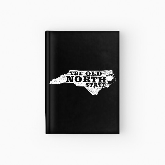 The Old North State Home Vintage Rustic Carolina Hardcover Journal