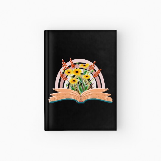 Teacher Life Hardcover Journal, Teacher flower Hardcover Journal file tren