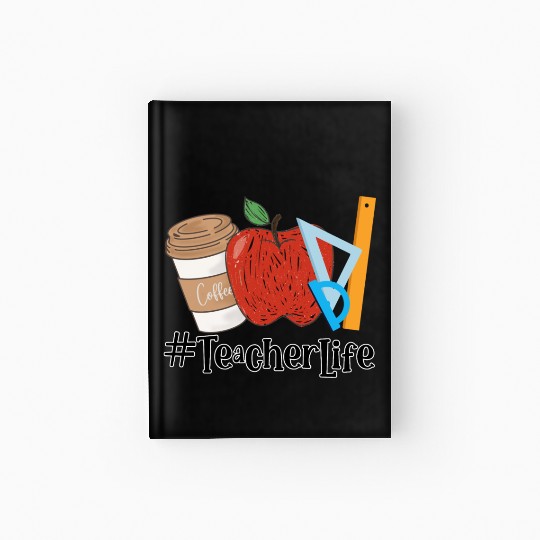 Teacher Life Hardcover Journal, Teacher