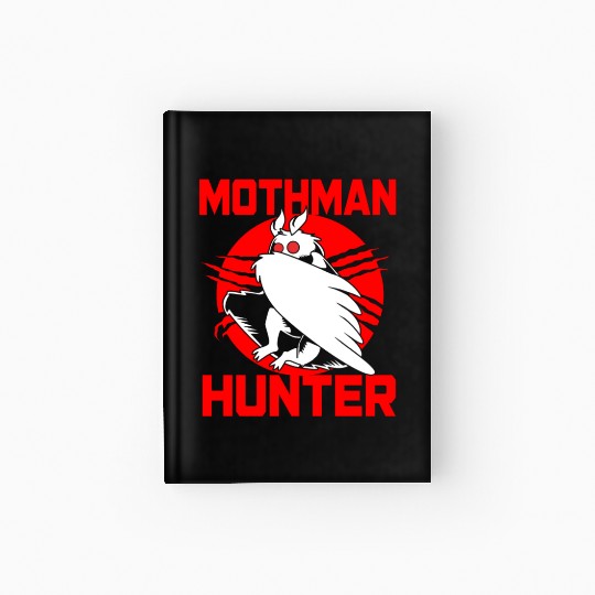 Cryptozoologist Cryptid Folklore Funny Mothman Hardcover Journal