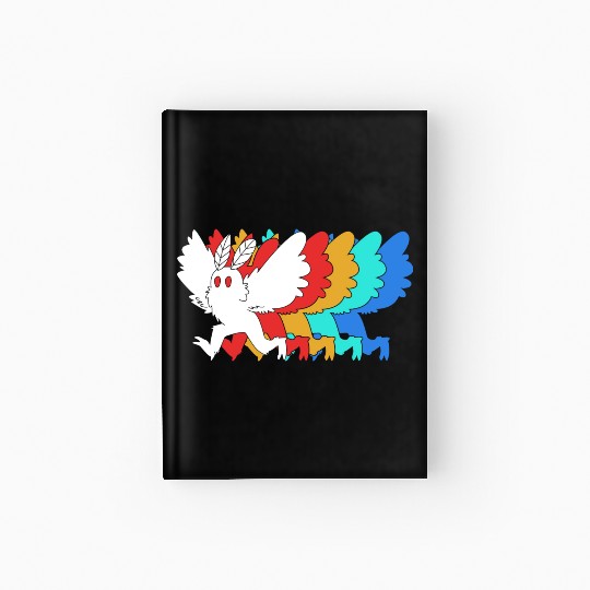 Cryptozoologist Cryptid Mothman Hardcover Journal