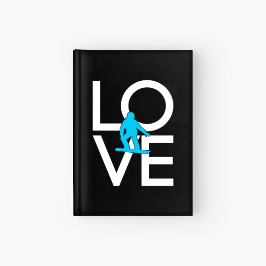 snowboarding Hardcover Journal