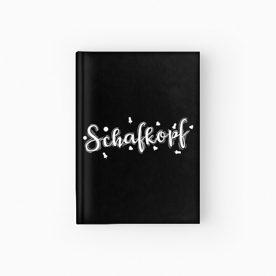 Schafkopf Card Game Hobby playing Card Hardcover Journal