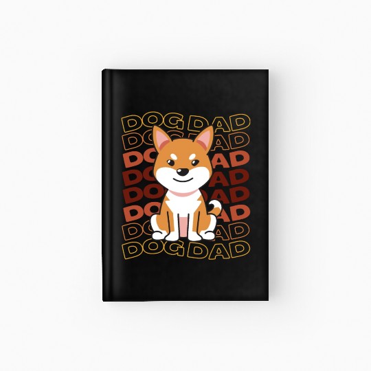 Dog Dad Hardcover Journal